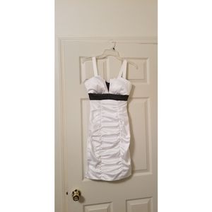 Black and White Cocktail/Formal Dress